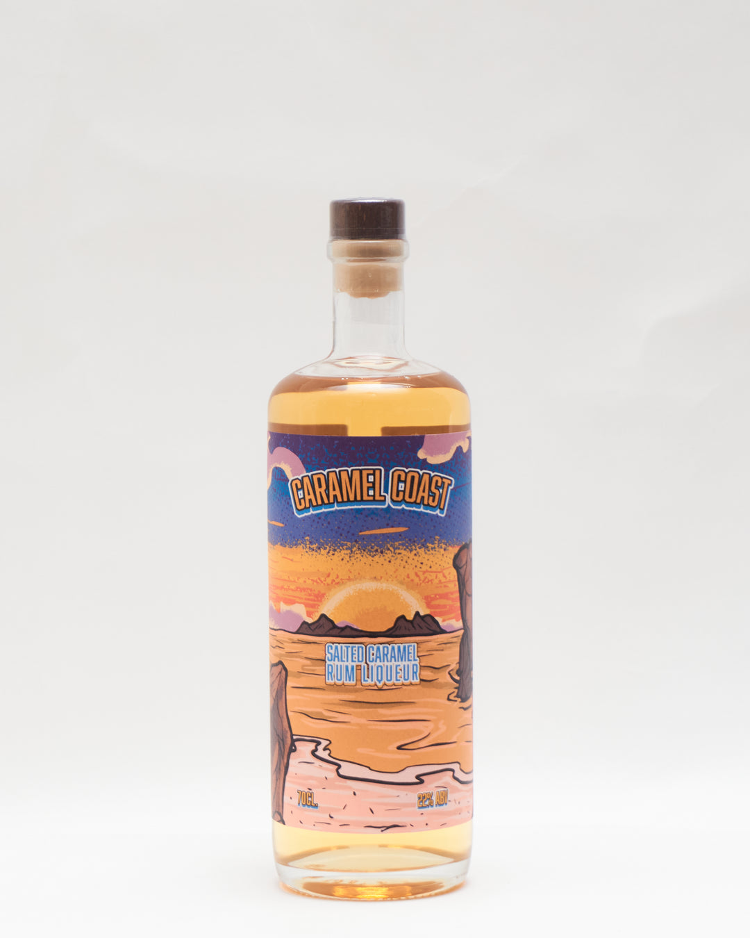 Custom Spirits Caramel Coast Salted Caramel Rum Liqueur (70cl)