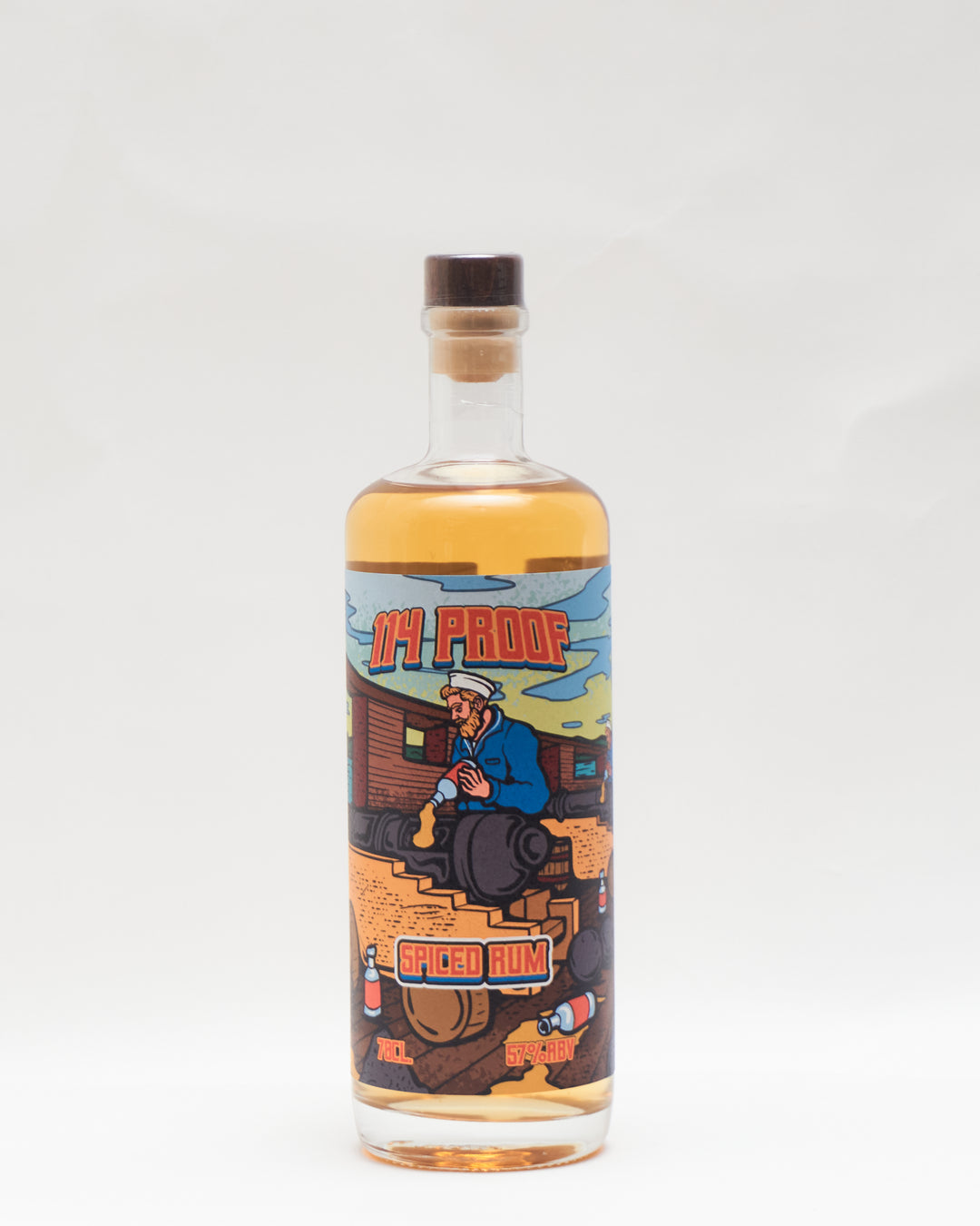 Custom Spirits 114 Proof Spiced Rum (70cl)