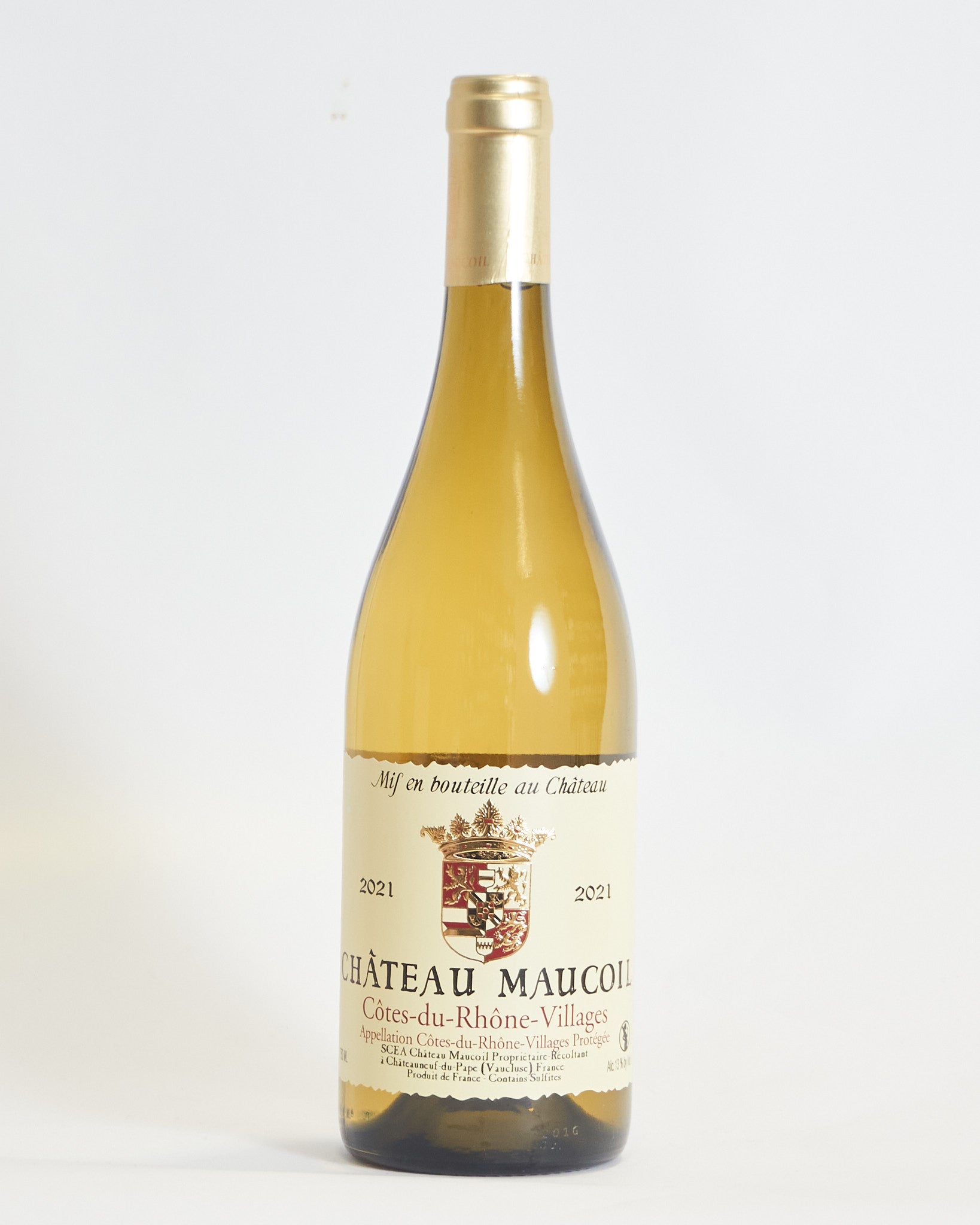 Château Maucoil Côtes-du-Rhône Villages Blanc 2021 – New Forest Wines